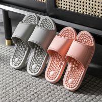 Comemore Unisex Couple Sliders Shoes Indoor Home Soft Non-Slip Slippers Flip Flops for Bathroom 2023 Women Men Massage Slippers