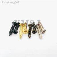 200pcs M2 M2.6 M3 Golden Silver Bronze Black Length 4-16mm 4 Color Steel Phillips Flat Countersunk Head Self-tapping Wood Screw