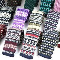 【CW】 Mens Knit ties New Neckties Wedding Evening Gravata Tie for Man Knitted Neck