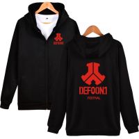 Y2K DEFQON 1 Printed Rock Band Hip Hop Hoodie Winter Warm Hoodies Sweatshirt hardstyle Streetwear Jacket Coat Cloth Size XS-4XL