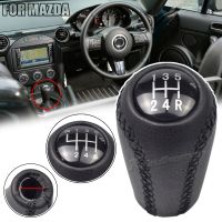 For Mazda 3 BK BL 5 CR CW 6 II GH CX-7 ER MX-5 NC III Car 5/6 Speed Gear Shift Knob Lever Shifter Head Car Styling Accessories