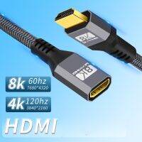 SOME11 แกนลวดทองแดงบริสุทธิ์ สายเคเบิล HDMI อินเตอร์เฟซโลหะผสมอลูมิเนียม 8K ค่ะ สายต่อวิดีโอ ของใหม่ ความละเอียดสูง สายสัญญาณเสียงและวิดีโอ การส่งข้อมูล