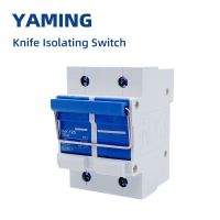 Photovoltaic Hand-pulled Isolating Switch Circuit Breaker 2P 125A Knife-type Guide DIN Rail Mounted