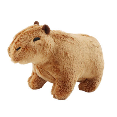 18เซนติเมตร Capybara ตุ๊กตาตุ๊กตาสัตว์สีน้ำตาลจำลอง F Luffty นุ่มตุ๊กตาของเล่นชีวิตจริงตุ๊กตาเด็ก Dirthday คริสต์มาสปัจจุบัน