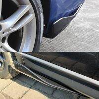 Universal Car Side Skirt Bumper Spoiler Splitter Protector Scratch Accessories 48cm/18.9Inch 2PCS (ABS)