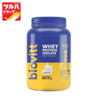 Biovitt Whey Protein Isolate Pure Flavor 907.2 g. /ไบโอวิต เวย์โปรตีน ไอโซเลท รสจืด (907.2 กรัม)