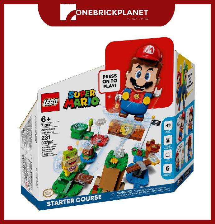 LEGO Super Mario 71360 - Adventures with Mario Starter Course | Lazada