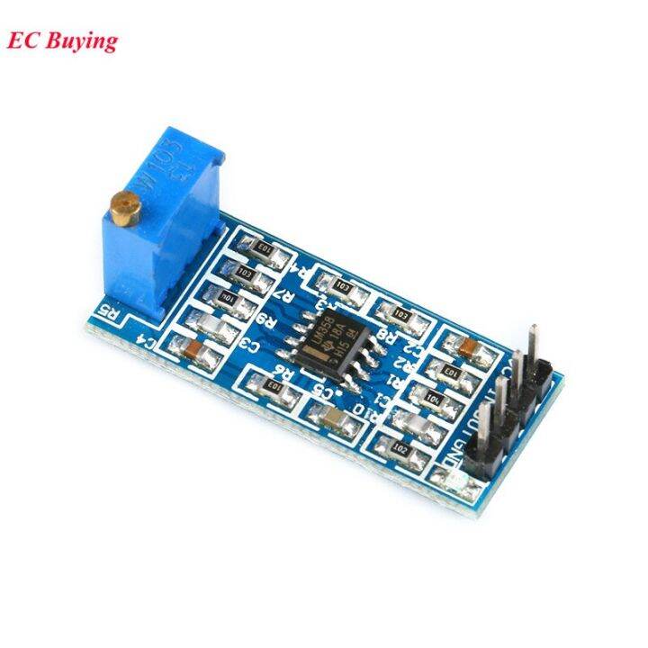 LM358 Module 100 Times Gain Amplification Board Operational Amplifier ...
