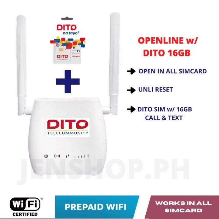 OPENLINE WITH FULL ADMIN ACCESS (DITO STICKER) Lazada PH