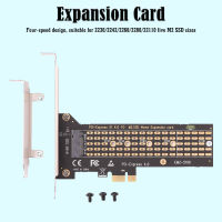 EM2-5106 SSD M.2ถึง PCI-E 1x การ์ดไรเซอร์สำหรับ M-Key Nvme/b-Key อะแดปเตอร์ SATA