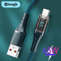 Elough USB Type C สายสำหรับซัมซุงชาร์จ USB แบบรวดเร็วการชาร์จ USB USB C สายวันที่ชาร์จสำหรับ Xiaomi เรดหมี่หัวเว่ยสาย Poco F3 Type-C