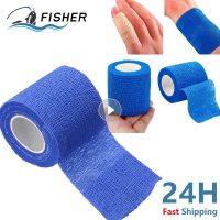 1pc 2.5cmx4.5m Self-Adhesive Elastic Bandages Gauze Bandages Breathable Elastic Bandages For Sports Fixing Fingers Wrist Leg