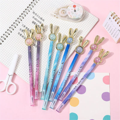 0.5mm Gel Pen Gel Pen Black Gel Pen 0.5mm Gel Pen School Supplies Stationery Gift Rabbit Style Pen Creative Gel Pen Cartoon Gel Pen Creative Rabbit Style Pen Cute Cartoon 0.5mm Black Gel Pen