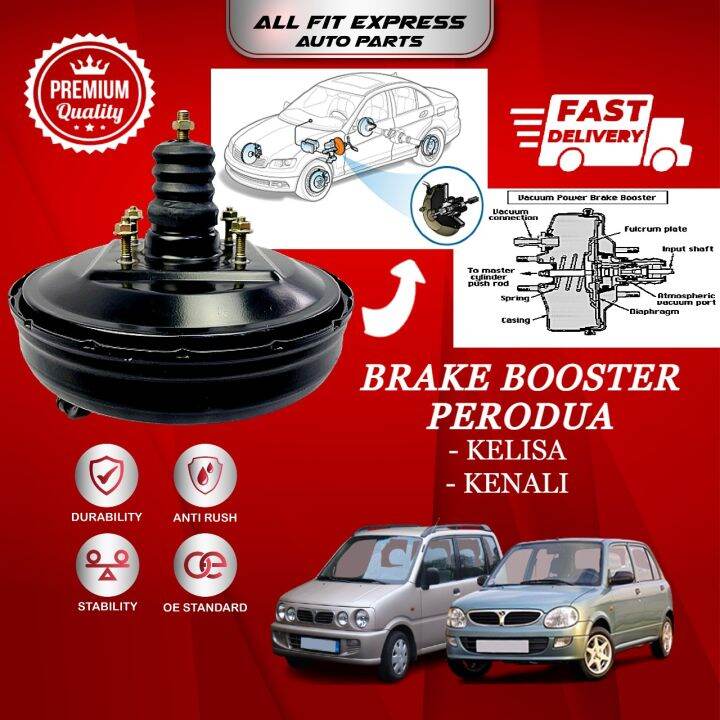 PERODUA KENARI / KELISA BRAKE BOOSTER PUMP BRAKE SERVO PUMP ''8 PREMIUM
