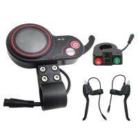 QS-S4 48V-60V Thumb Throttle LCD Display Meter+Switch Button+Brake Levers for Zero 8 9 10 8X 10X Electric Scooter