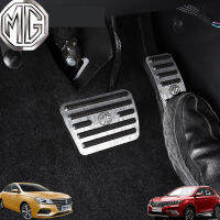 Metal Print Logo Car Foot Rest Gas ke Pedal Pad Cover Accessories Kit For MG5 MG6 MG RX5 MG HS