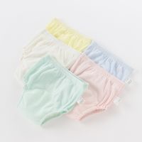 6Pcs/Lot Washable Baby Potty Training Pants Breathable Cotton Leak-Proof Diaper Panties Waterproof Diapers Cloth Nappy