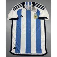 เสื้อที่ร้อนแรงที่สุด 2022 Player Argentina Home World Cup บอลโลก 2022 ผ้าทอเกรดดีที่สุด