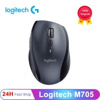 ZZOOI Logitech Marathon Mouse M705 with Unifying Receiver Laser Grade Tracking Additional Buttons for Windows10 8 7 Mac OS