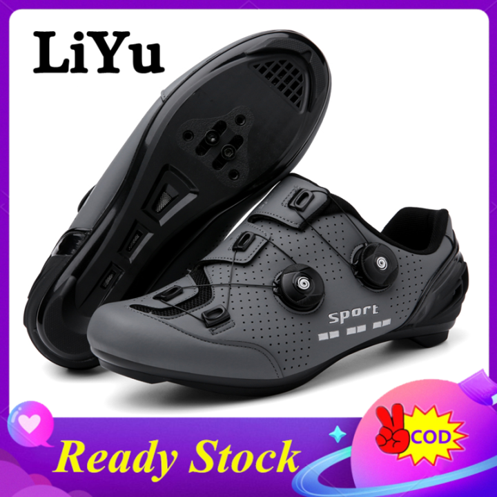 LiYu Popular New Style Road Bike Shoes Cleats Shoes Road Cycling Shoes For  Men and Women Professional Self-locking Shoes Road Mountain Bicycle Shoes  Breathable SPD Pedal Shoes Riding Shoes For Road |