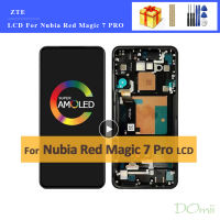 6.8 ต้นฉบับสำหรับ ZTE นูเบียสีแดงเมจิก7pro จอแสดงผล LCD Touch Panel Digitizer สมัชชา NX709J