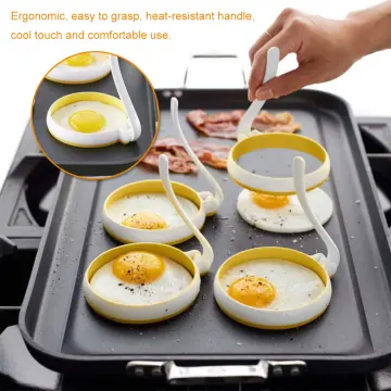 Silicone Pancake Molds Cake Baking Mold Fried Egg Mould Ring - China  Silicone Pancake Molds and Pancake Mold Ring price