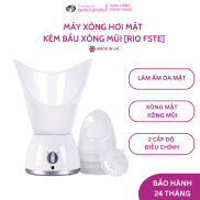 Máy xông hơi mặt kèm bầu xông mũi cao cấp RIO FSTE