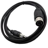 7Pin Din Male to 3.5mm 1/8in Stereo Audio Cable MIDI 7 pin to 3.5mm cable  0.5m 1m 1.5m 3m Cables