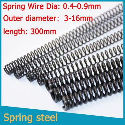 Y-type Compression Spring  Spring Steel Pressure Spring Wire Diameter 0.4mm-0.9mm Length 300mm Electrical Connectors