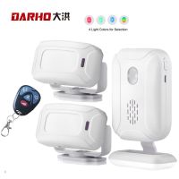 Darho 36ริงโทนร้านค้า Home Security ยินดีต้อนรับกระดิ่งไร้สายอินฟราเรด IR Motion Sensor กระดิ่งประตูปลุกรายการออด