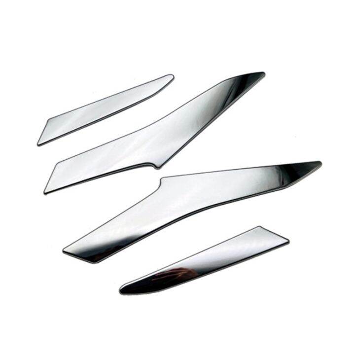 4pcs-for-toyota-prius-60-series-2023-car-headlights-eyebrow-strip-decoration-cover-trim-replacement-parts