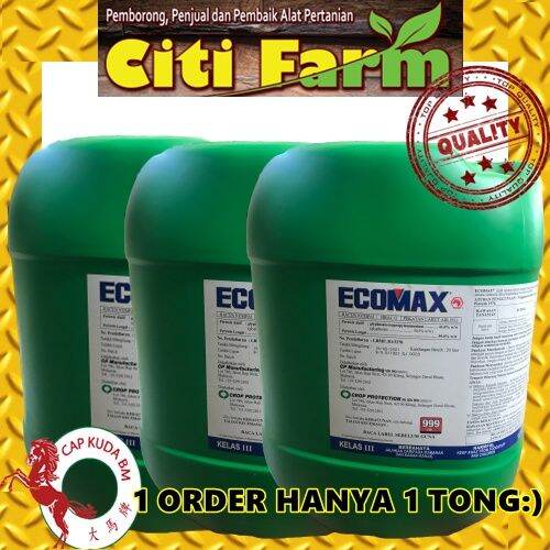 ⭐ready Stock⭐planting Ecomax 20l Glyphosate 41 Herbicide Order1 By 1