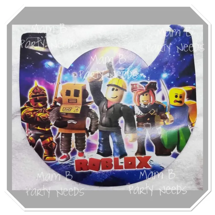 10pcs ROBLOX PARTYHATS /ROBLOX THEME PARTY HATS /10PCS PER PACK | Lazada PH