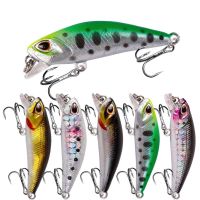 SCHEME Japan Design Crankbaits Tackle Sinking Minnow Baits ตกปลาฤดูหนาว เหยื่อ Minnow เบ็ดตกปลา