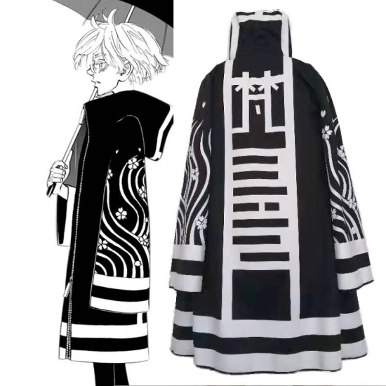 Áo khoác hóa trang nhân vật anime tokyo revengers - kawaragi senju - ảnh sản phẩm 1