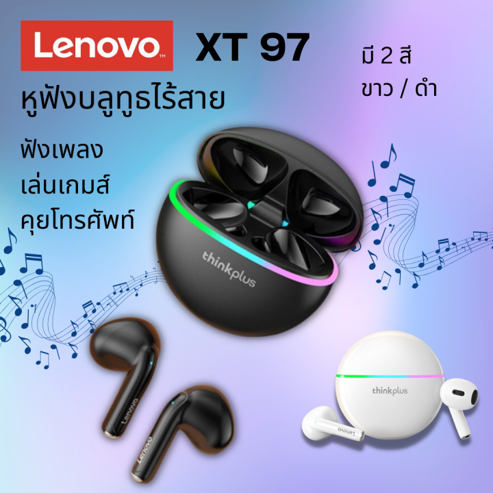 lenovo-xt97-หูฟังไร้สาย-ชุดหูฟังบลูทูธไร้สาย-กันเหงื่อ-พร้อมไมโครโฟน-หูฟังไร้สายบลูทูธ-5-2