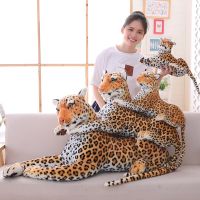 30-120Cm Big Leopard Panther Plush Toys Giant White Tiger Black Panther Soft Stuffed Animal Pillow Animal Doll Toys For Children