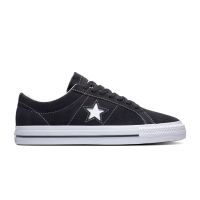 CONVERSE ONE STAR  PRO SUEDE OX BLACK รองเท้าคอนเวิส วันสตาร์ คลาสสิค สีดำ