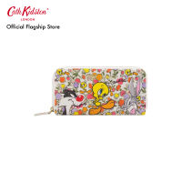 Cath Kidston Continental Zip Wallet Looney Tunes Multi