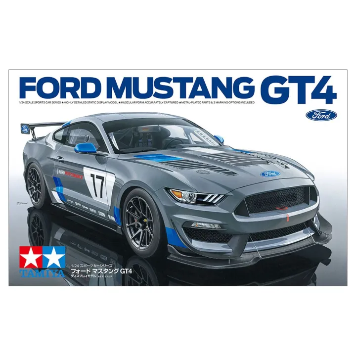 โมเดลประกอบ-tamiya-1-24-ta24354-ford-mustang-gt4