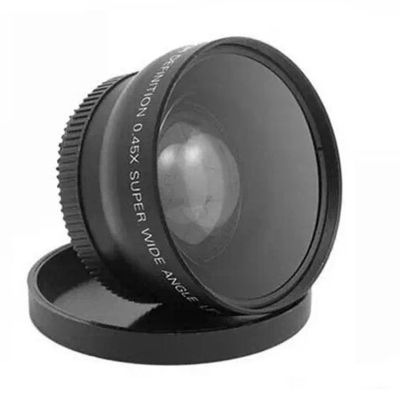 52MM 0.45X Close Up &amp; WIDE Angle Lens 4 Canon EOS 4000D, 2000D That Has 18-55Mm Lens Univeasal Camera Accessories