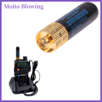 Moito 1PC Mini SRH-805S 5cm SMA-F เสาอากาศแบบ Dual Band สำหรับ Baofeng UV-5R BF-888S