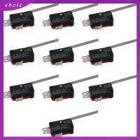 VHOIC 10Pcs เอสพีดีที สวิตช์จำกัดตะกั่ว V-153-1C25 3พิน สวิตช์จำกัด ทนทานต่อการใช้งาน 15A 250V ไมโครสวิตช์ ขั้วต่อ PCB