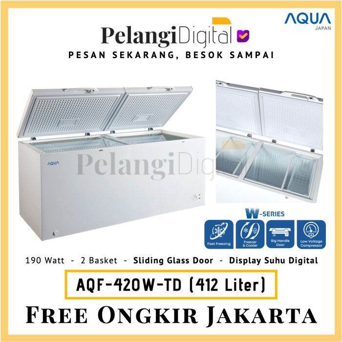 freezer aqua aqf 420