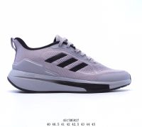 จัดส่งฟรี / จัดส่งถุงเท้า Adidas EQ22run YY คอลเลกชันน้ำหนักเบาและระบายอากาศ รองเท้าวิ่ง สีเทาดำ รองเท้าผ้าใบสำหรับผู้ชายและรองเท้าวิ่งสำหรับผู้หญิง