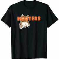 Hooters R โลโก้ขนาด S 5XL O-Neck Cotton T เสื้อผู้ชายลำลองแขนสั้น Tees Tops Camisetas Mujer คุณภาพสูง