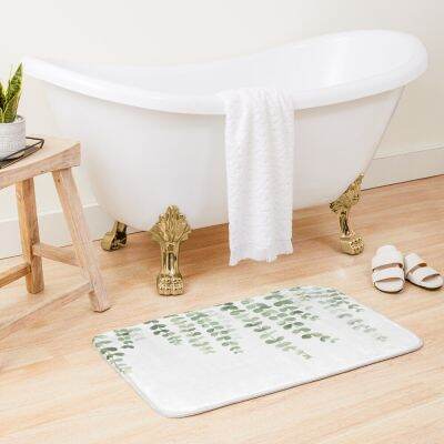 【cw】 Eucalyptus WatercolorBath Bathtub Anti ！