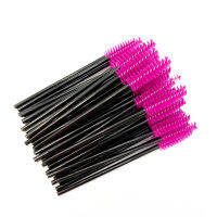 แปรงขนตาแบบใช้แล้วทิ้ง Eyelashes Extension Tools แปรงคิ้ว Mascara Wands Applicator Spoolers Eyelashes Cosmetic ~