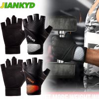 Cycling Gloves Bike Gloves Anti-Slip Breathable Gloves Half-Finger Gloves for Camping Hiking Fishing Gym Outdoor Sports Gloves