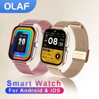 「Dark blue watch」 OlafWatch Men Women FashionFull Touch ScreenFitness TrackerSport Smartwatch ForIOS